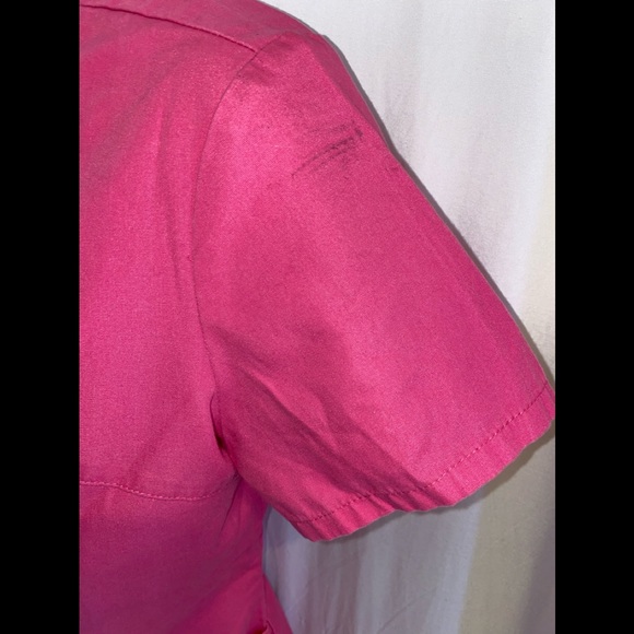 Cherokee Pink Nurse Scrub Uniform Top Size XS - Picture 3 of 9